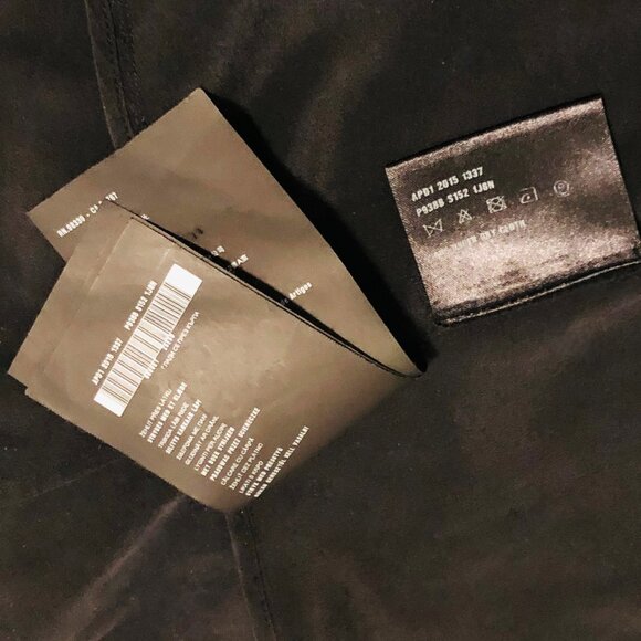 PRADA Milano Authentic Black Silk Sleeveless Top V-Neck Bow Sz L Excellent Cond - Picture 7 of 7